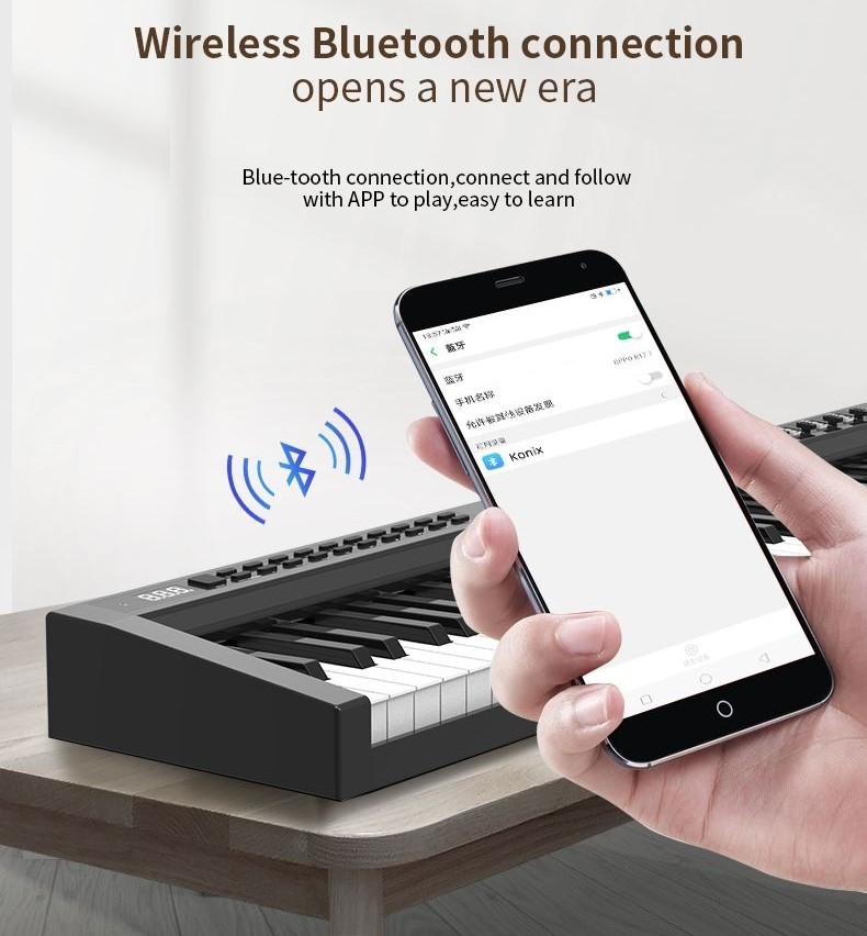 digital klaver bluetooth smartphone