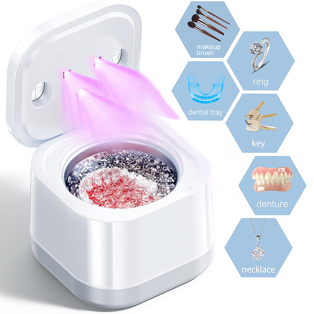 renere ultralydsenhed til aligners, mundbeskyttere, tandbøjler, tandbørstehoveder, smykker