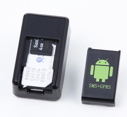 Lokaliser GSM SIM-kortet med kameraet