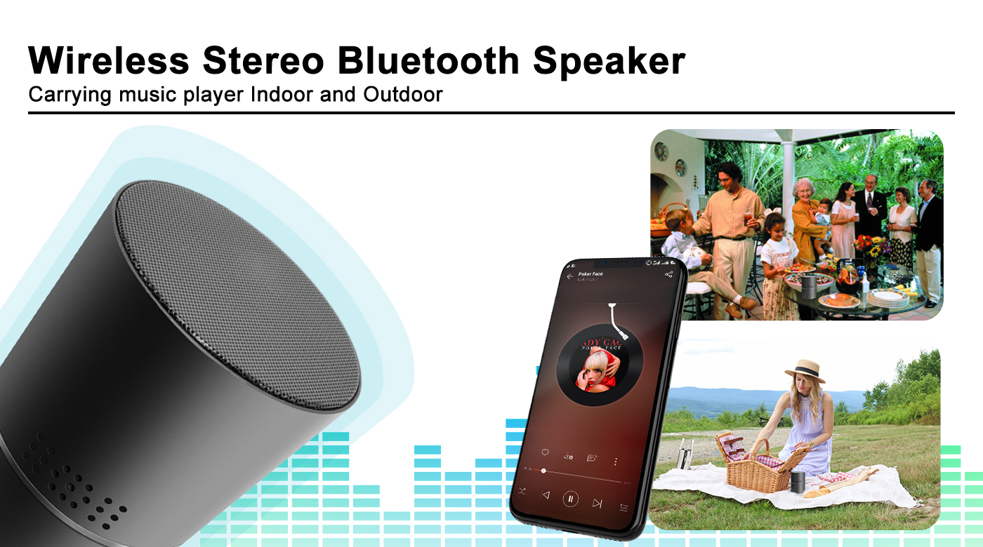 Bluetooth-højttaler med kamera