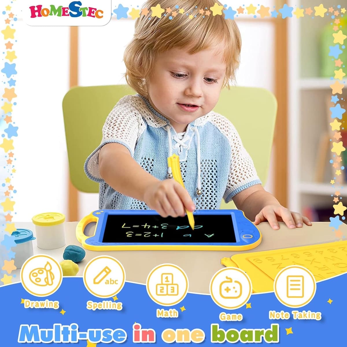 Magisk tablet til tegning med LCD-skærm til børn børn
