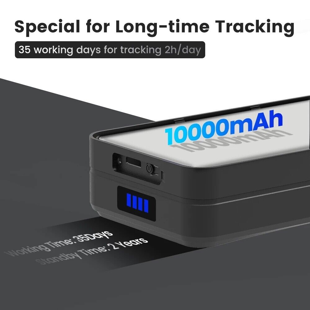 super 10000 mAh Li-polymer batteri tracker