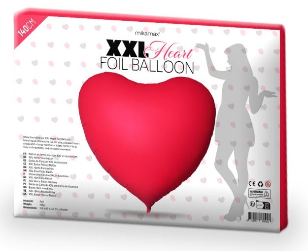 xxl heart Valentines gave til en kvinde, kæreste, kæreste