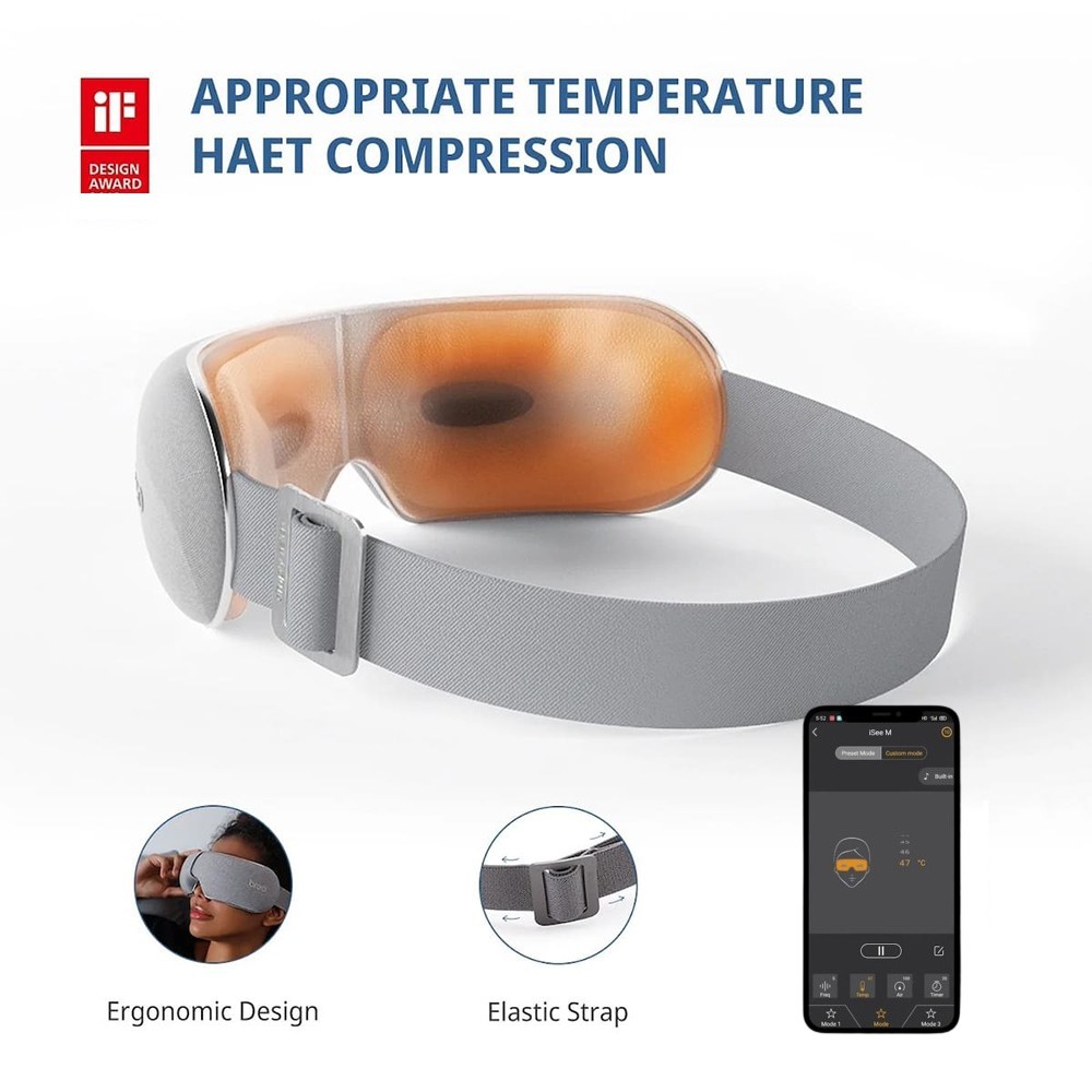 Bluetooth massagebriller med smarte funktioner