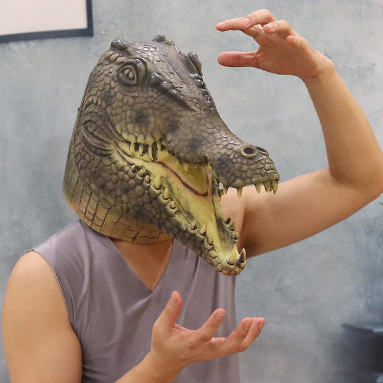 Alligator krokodille ansigtsmaske
