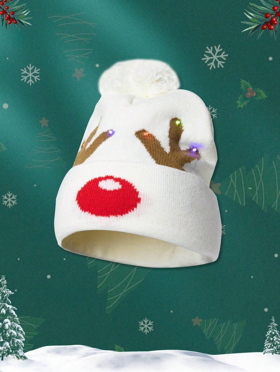 kasket julerensdyrgevir - kasket til vinterglød, Rudolph