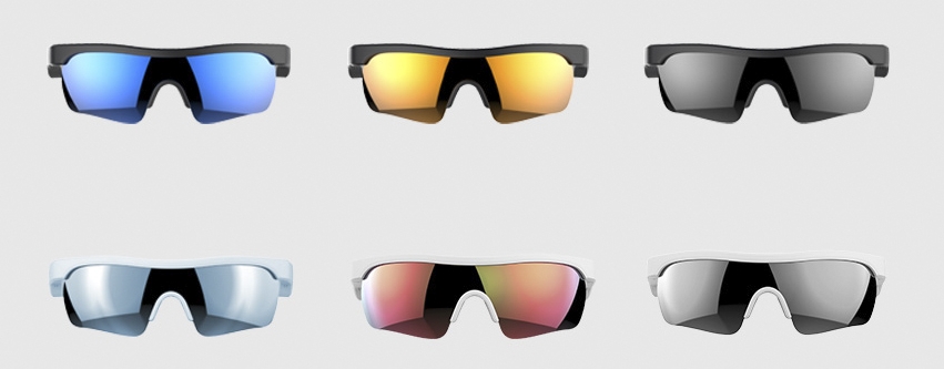 solbriller med udskiftelige linser