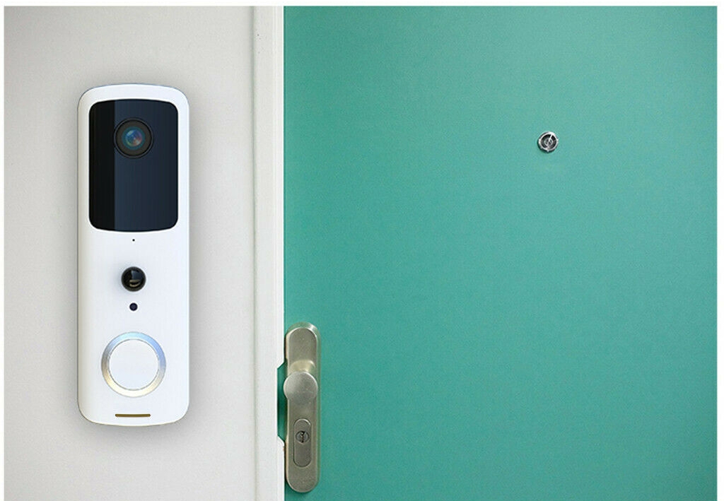 trådløs dørklokke digital video med et kamera til hjemmet og hjemmet trådløst