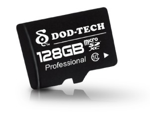 understøtter micro SD-kort 128 GB - DOD LS500W +