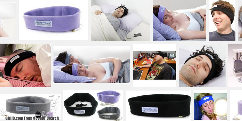 sleepphones hovedtelefoner, når de sover