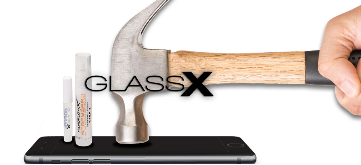 Usynlig beskyttelse til Smartphone GlassX