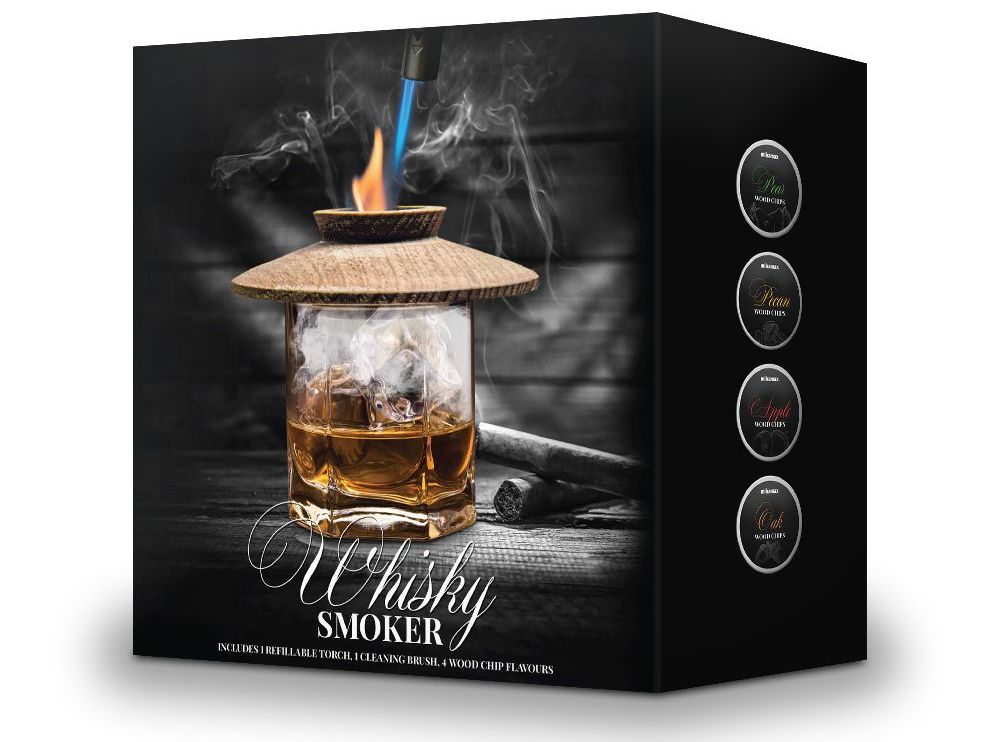 whisky ryger bourbon kit til røget whisky drink