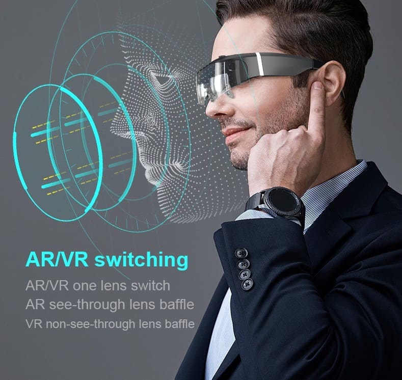 Virtuelle briller med forbedret kontrol