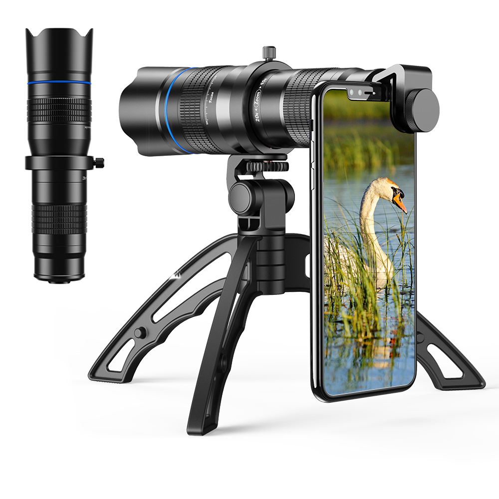 Mobiltelefonlinse med zoom teleobjektiv til mobiltelefoner