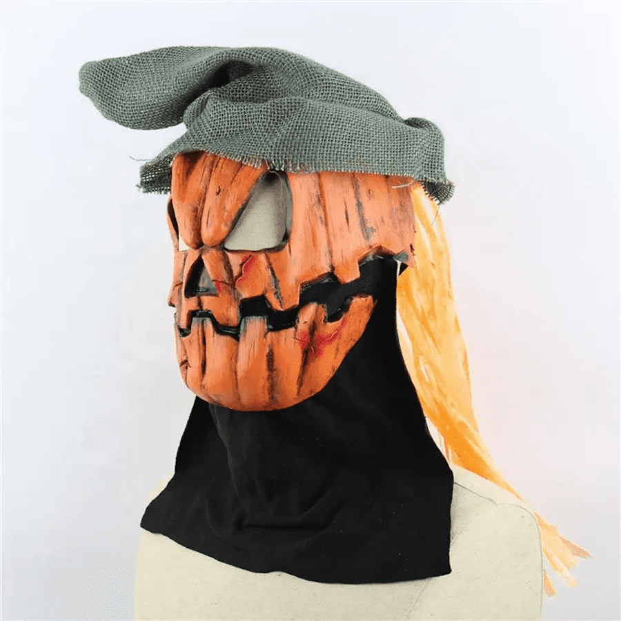 Halloween græskar skræmmende ansigtsmaske