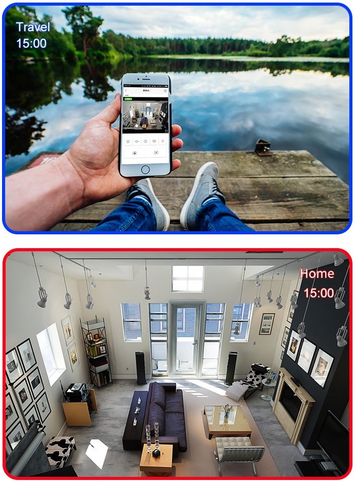 wifi-forbindelseskamera - app til smartphone
