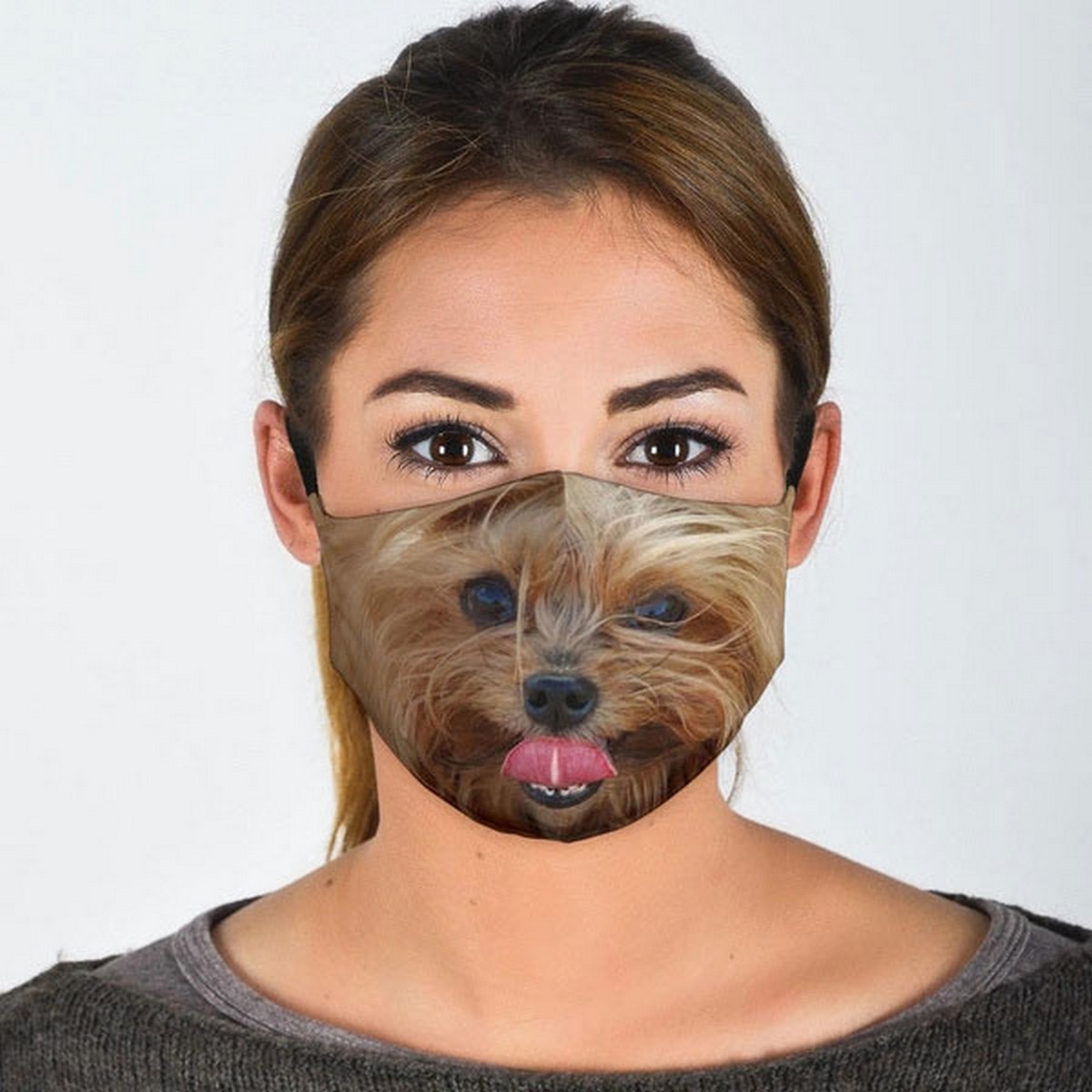 yorkshire terrier ansigtsmaske