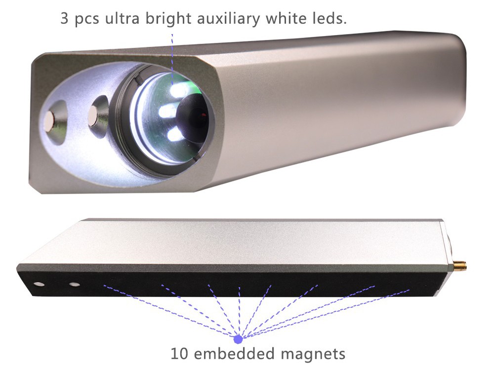 kamera til gaffeltruck - LED lys
