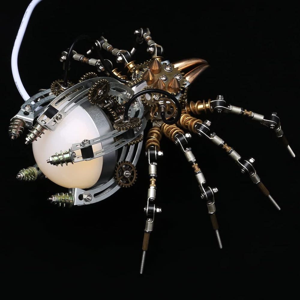 spider 3D metal puslespil