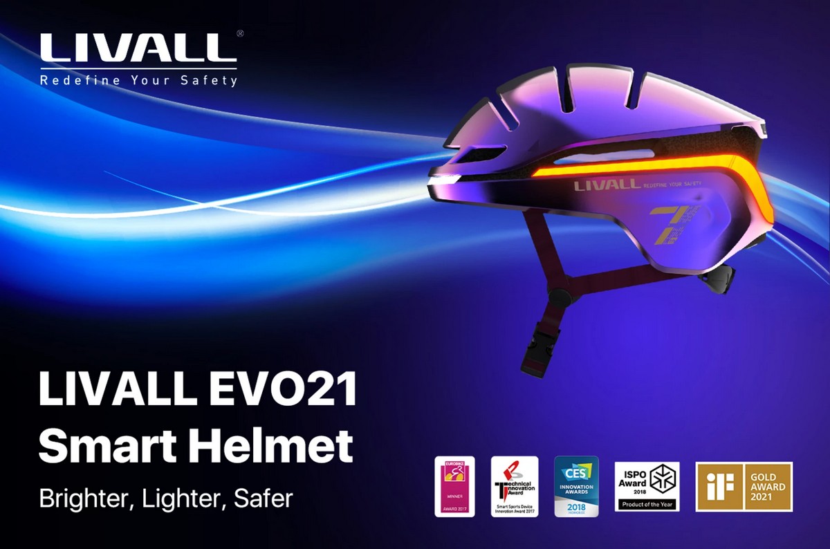 cykelhjelm livall cyclo smart hjelm