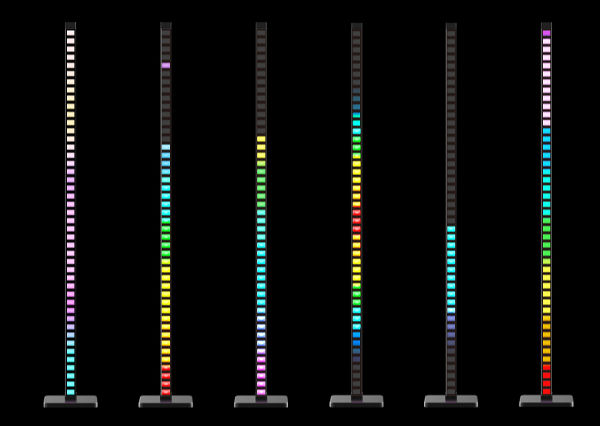 festlys LED bar equalizer