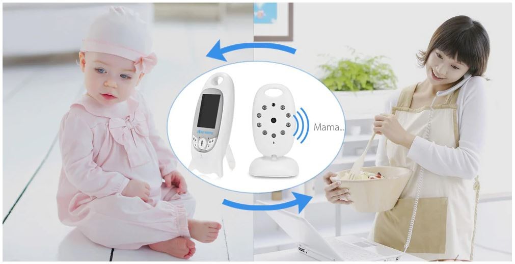 kamera med skærm til babyovervågning