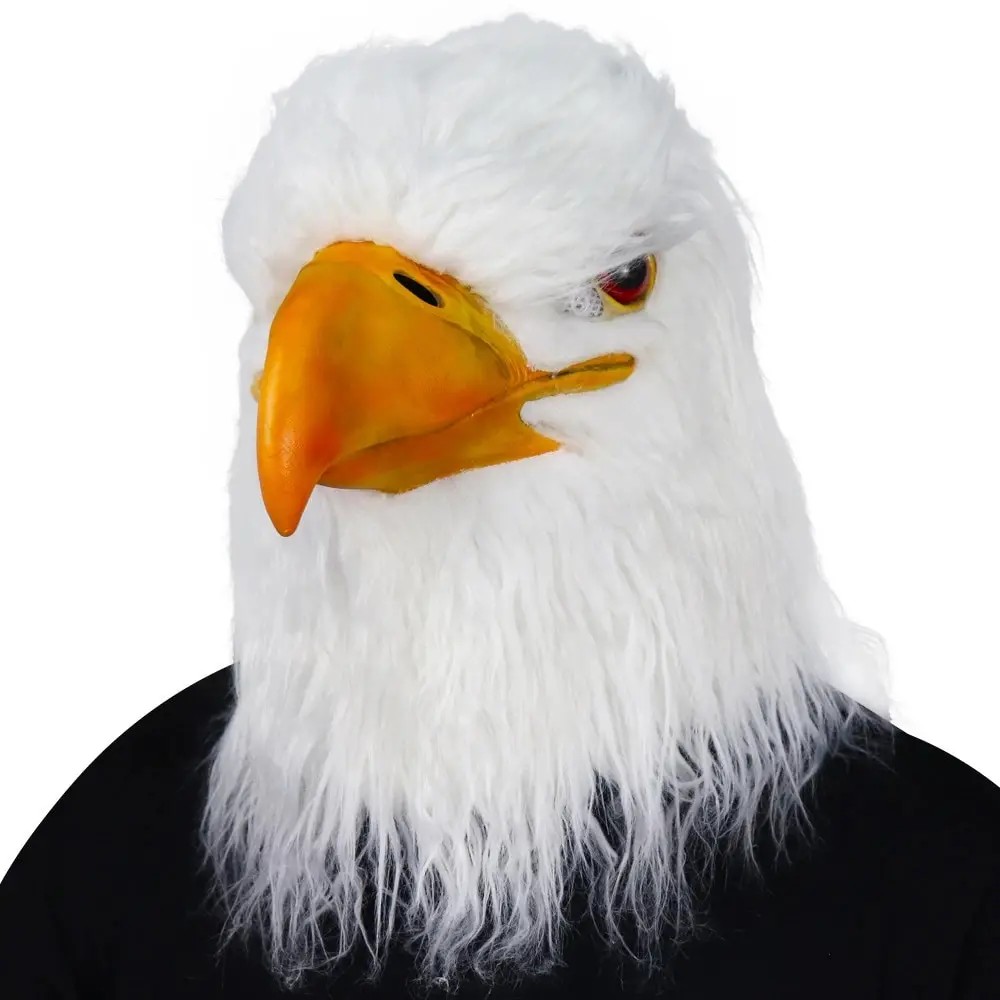 white eagle silikone maske ansigtshoved