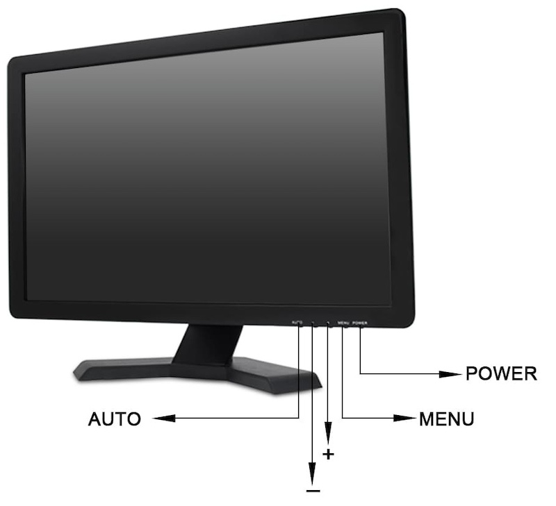bnc skærm 19 tommer Active Matrix TFT LCD skærm