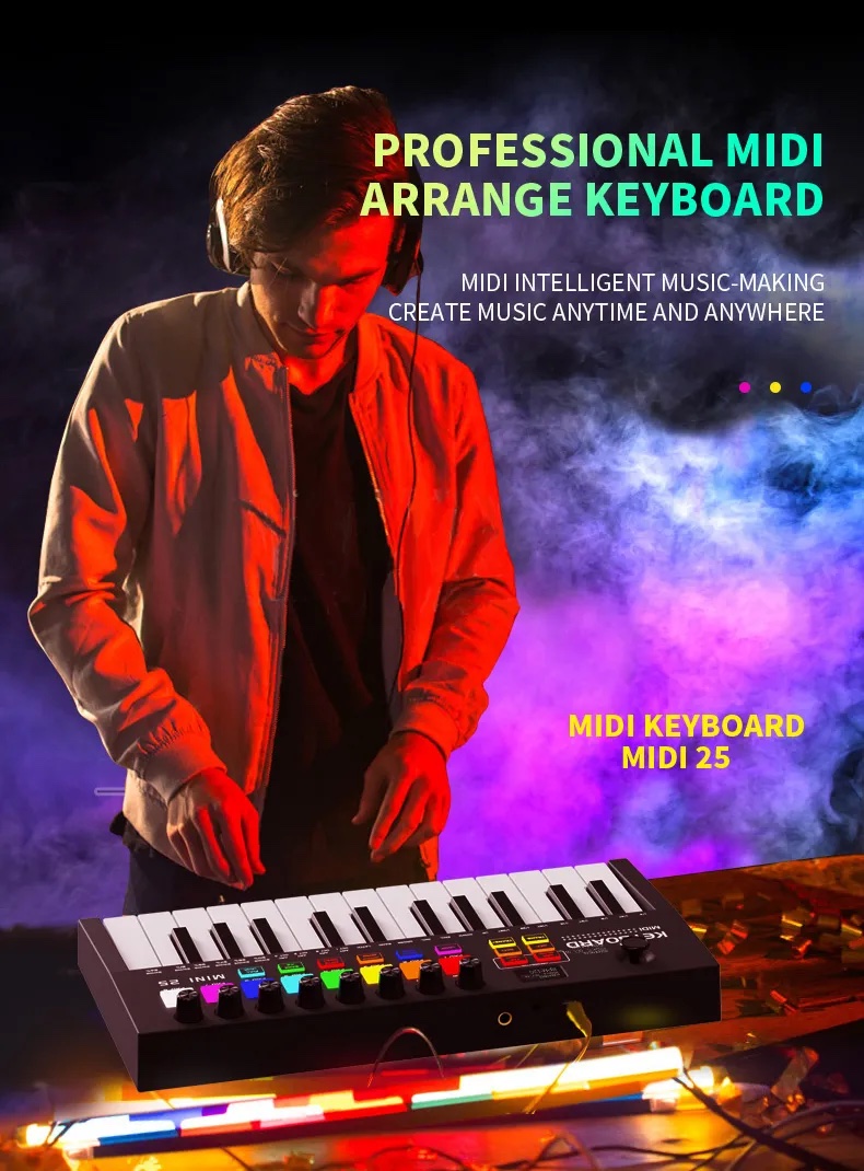 digital keyboard klaver midi klaver