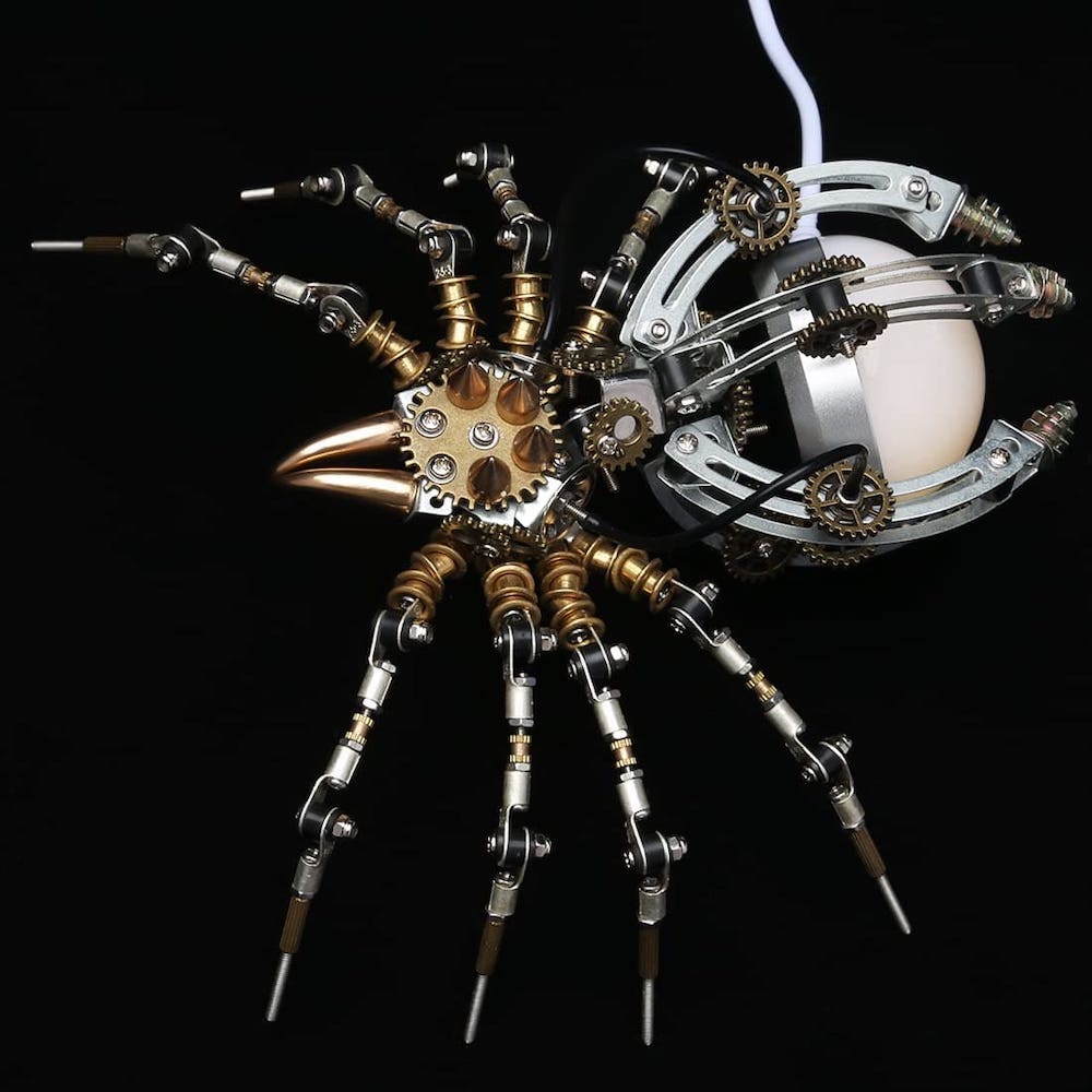 3D metal puslespil edderkop