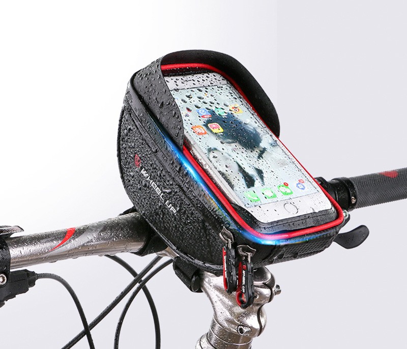 vandtæt mobiltelefon taske til cykel