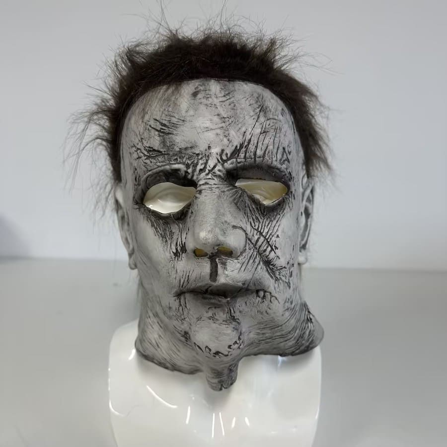 Skræmmende Halloween-maske til drenge (børn) eller voksne Michael Myers