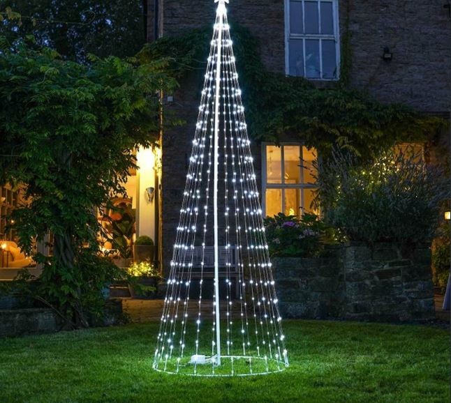 smart twinkly juletræ ledet