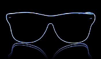 hvide solbriller