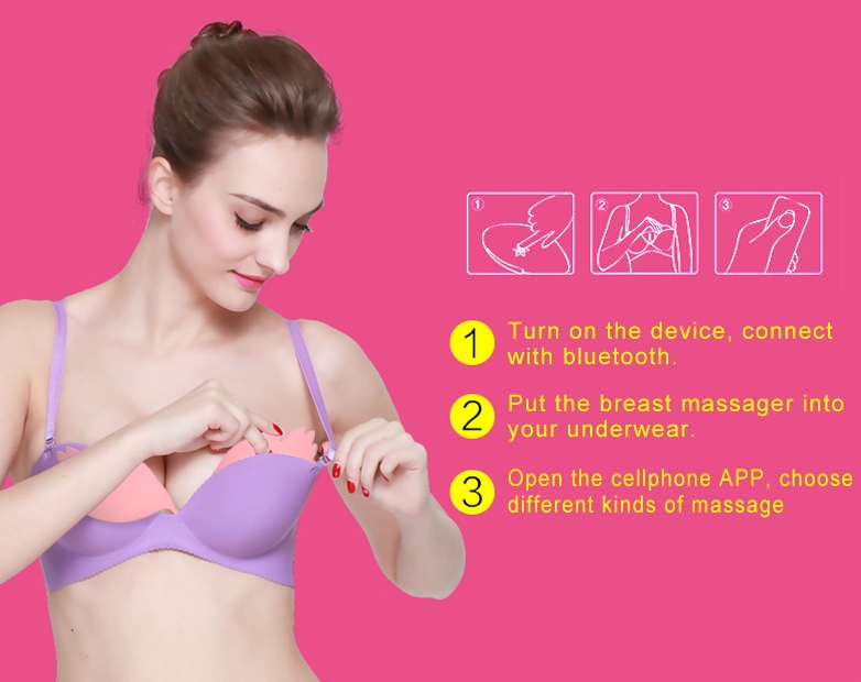 massage bryststimulator mobil