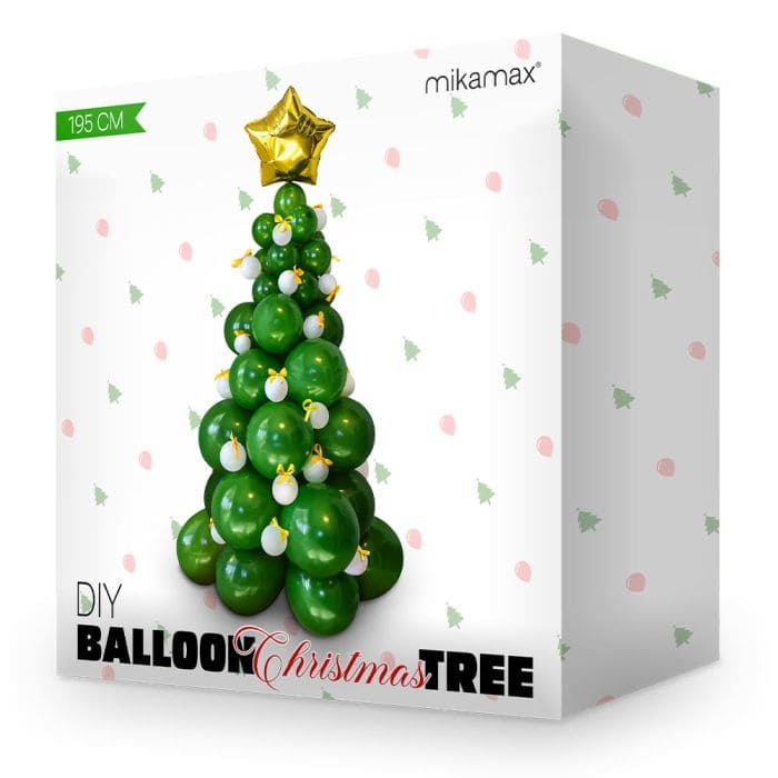 oppustelig juletræsballon