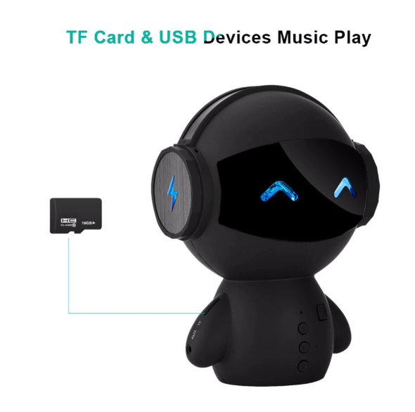 understøttelse af Bluetooth-højttaler TF-kort MP3-afspilning