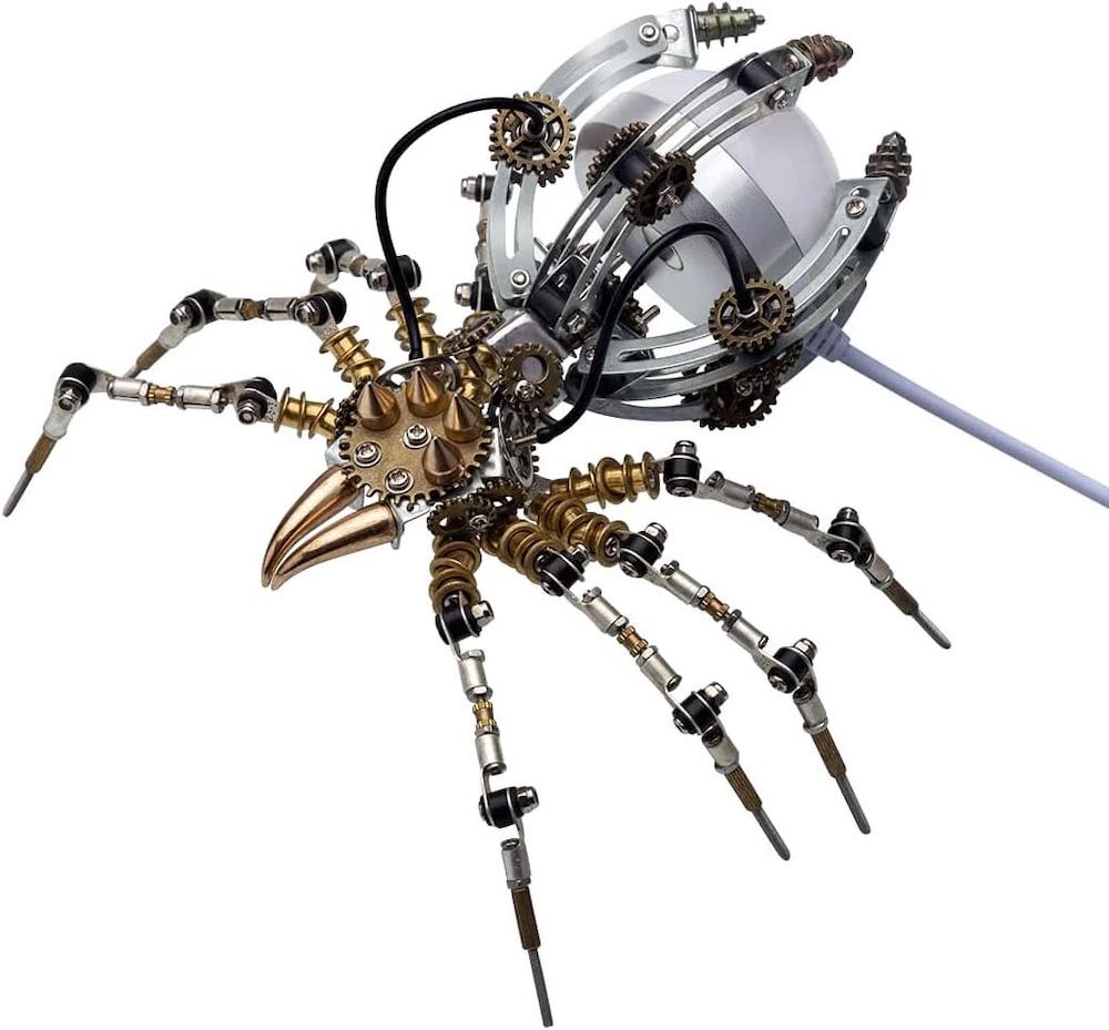 3D-replika af en edderkop