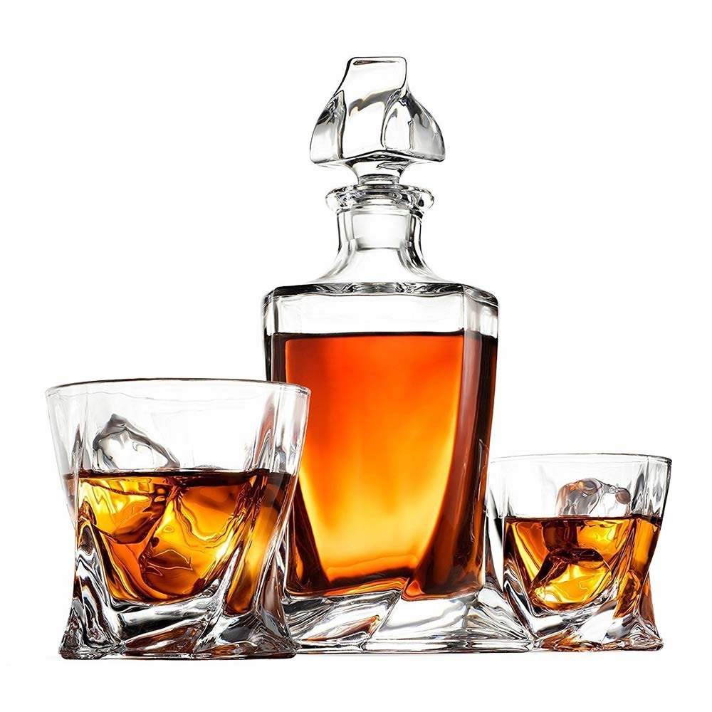 luksus drikkesæt whisky rom bourbon scotch