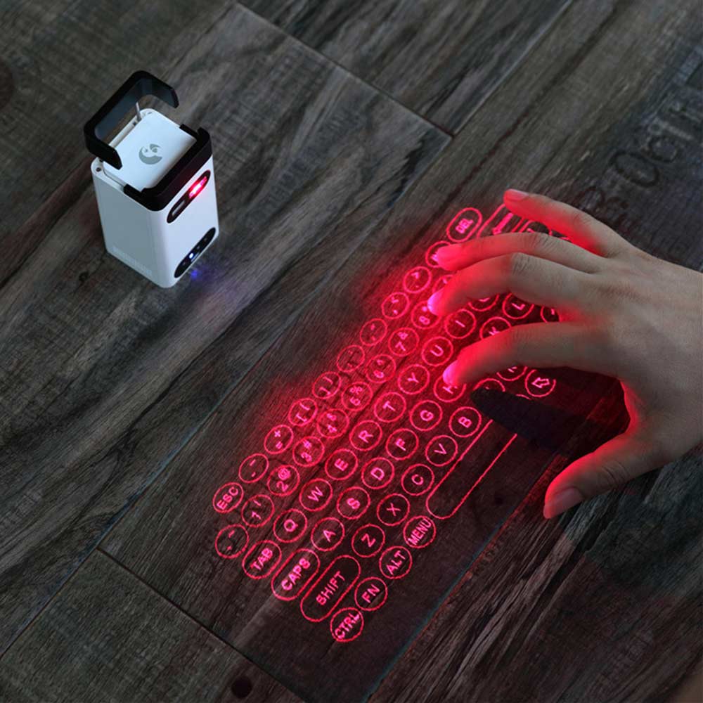 hologram tastatur laser virtuel projektion