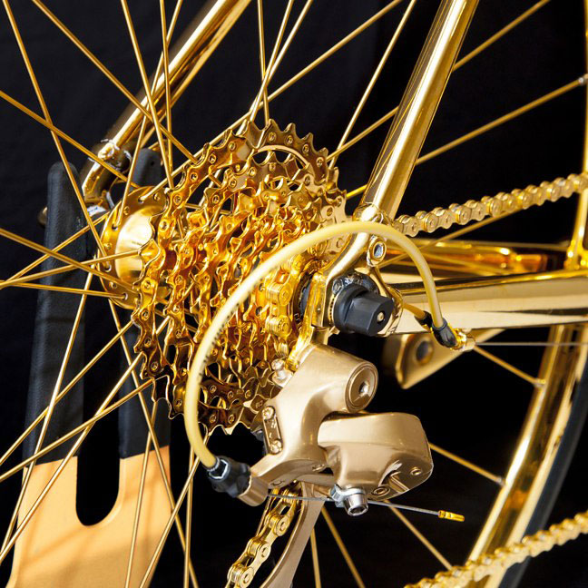 Guld konstrukcia cykel