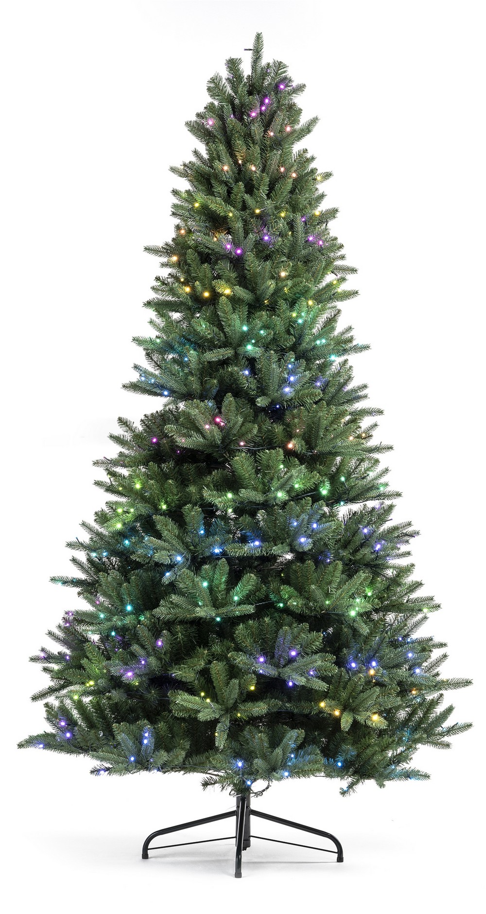 juletræ led med smarte lys