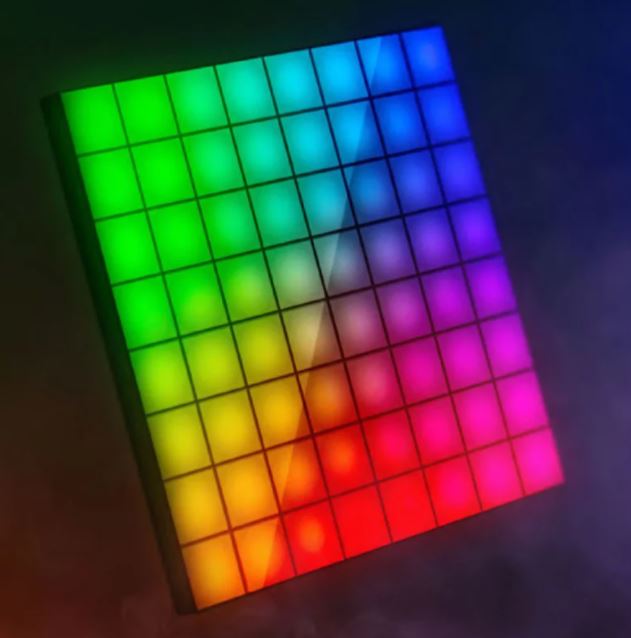 programmerbar firkant - blinkende firkanter 6 stk