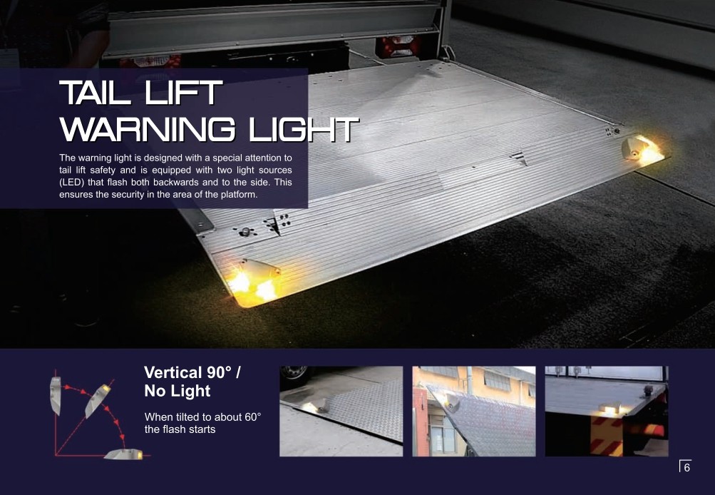 LED signalering LED bagklapslys til personbil platform - varevogn, lastbil