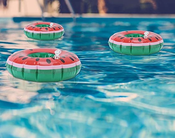 Vandmelon kopholder til pool