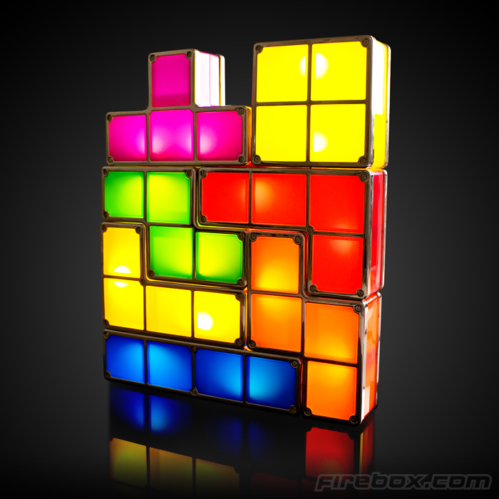 Besætte Bliv overrasket Northern Tetris Light & Lamp | Cool Mania